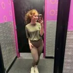 JacknRoseXXX Planet Fitness Changing Room Flashes: Ginger Babe’s New Teases